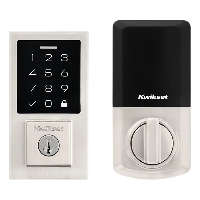 Kwikset Smartcode 270 Cerrojo Electrónico Panel Táctil 99270 Níquel