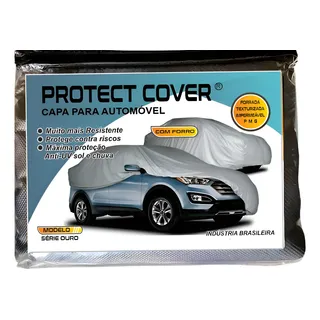 Capa Cobrir Carro Forroda Impermeåvel Proteção Uv Sol Chuva Capa Cobrir Carro Forroda Impermeåvel Proteção Uv Sol Chuva