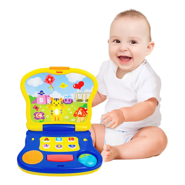 Laptop Bebé Tablero Aprendizaje Electr Winfun