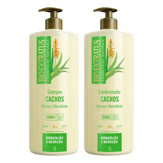 Kit Cachos (1l) Shampoo E Condicionador
