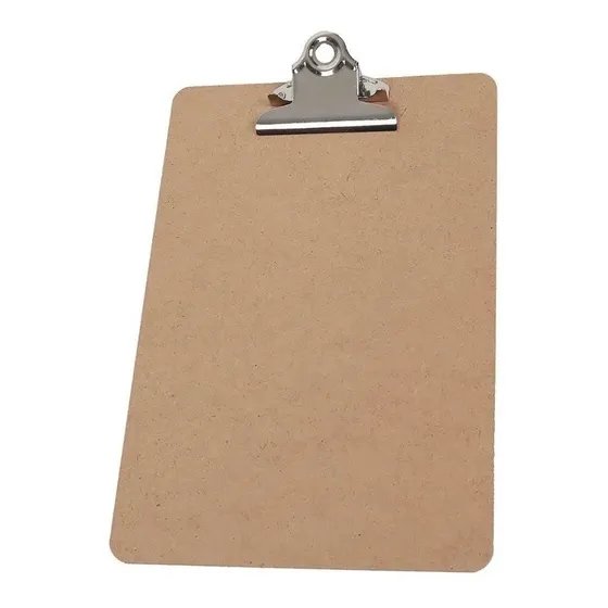 Tabla De Apoyo Porta Papeles Tamaño Carta A4 Madera Discurso