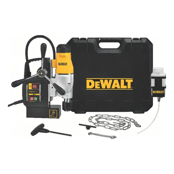 Taladro eléctrico de 16mm DeWalt DWE1622K-B2 1.2kW + accesorio con maletín de transporte 220V