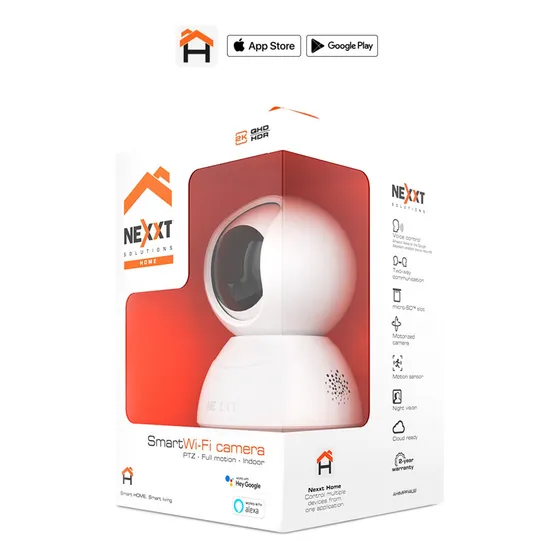 Cámara Ptz Motorizada Inteligente 4mp Wifi Vision Remota