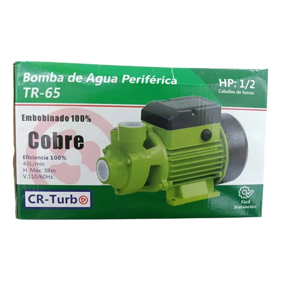 Bomba Agua 1/2 Hp Bobina 100% Cobre Original