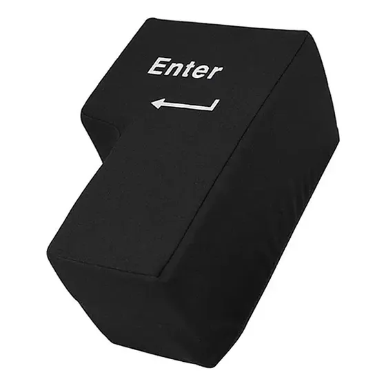 Tecla Enter Antiestres Super Gigante Usb Funcional