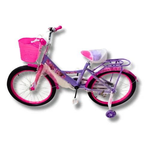 Bicicleta Barbie Rin 20 Colores Variados Cesta Y Timbre