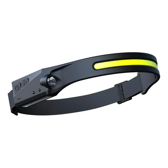 Linterna Led Frontal De Cabeza Impermeable Recargable Usb