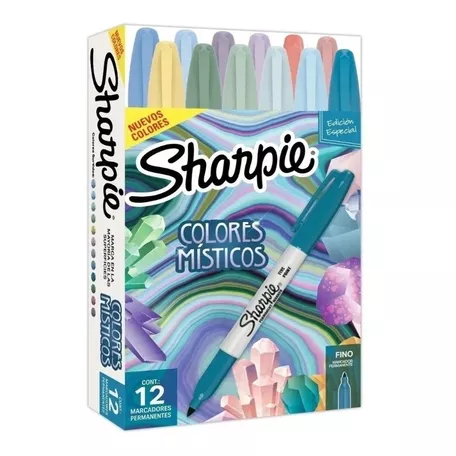 Marcadores Sharpie Mistico Fino X 12 Colores Envio Gratis!