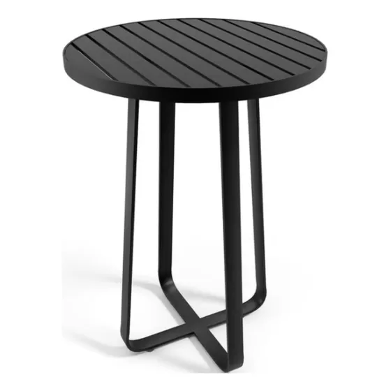 Mesa Bistrô Alta Para Área Gourmet Alumínio 105cm Design 