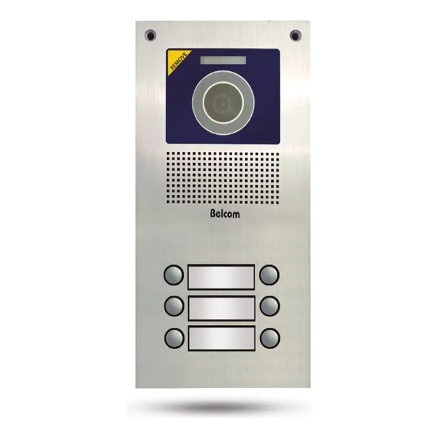 Video Portero Con Camara De 6 Puntos Belcom Pe-7106