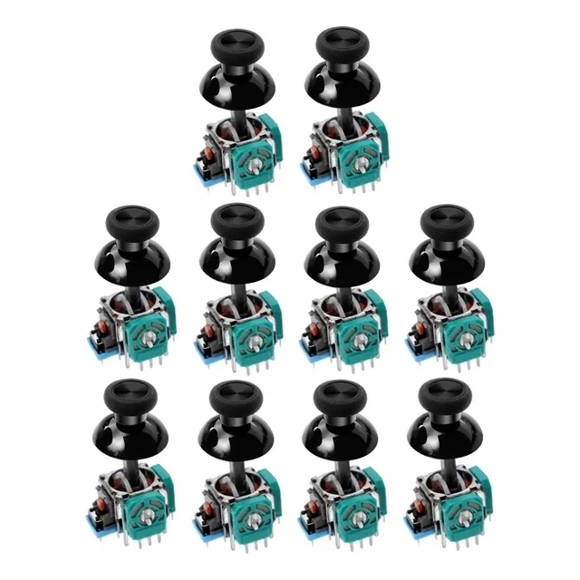 10 Analogo Joystick + 10 Tapa Capucha Para Xbox One Y Series