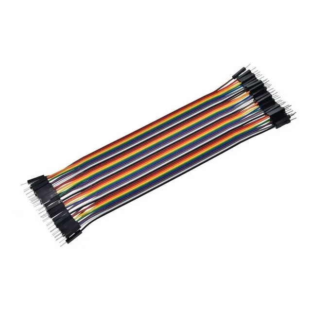 Cables Jumpers Macho  Macho 20cm Por 40 Unidades