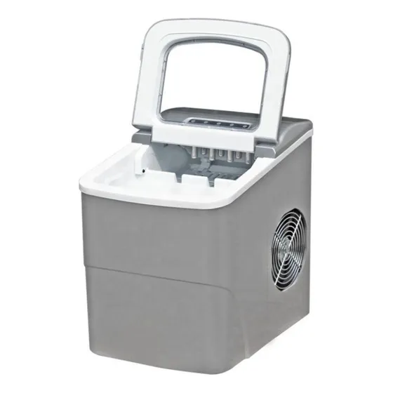 Maquina De Gelo 12kg Tronos B12/b Silver 2 Litros 110v