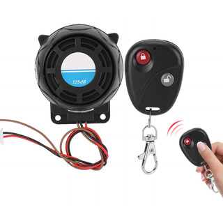 Alarma De Motocicleta 105-125db Con Control Remoto, Bocina A Alarma De Motocicleta 105-125db Con Control Remoto, Bocina A