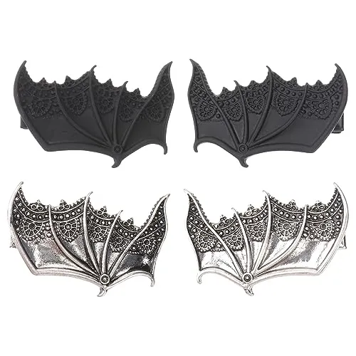 Beaupretty 2 Pares Halloween Bate Clip Horror Bat M97cn