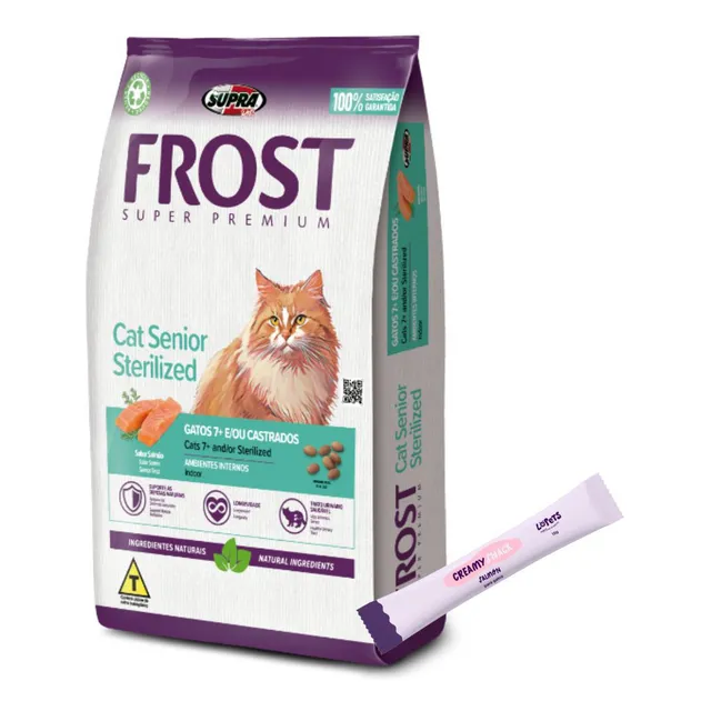Alimento Frost Gato Cat Senior 1,5 Kg + Regalo