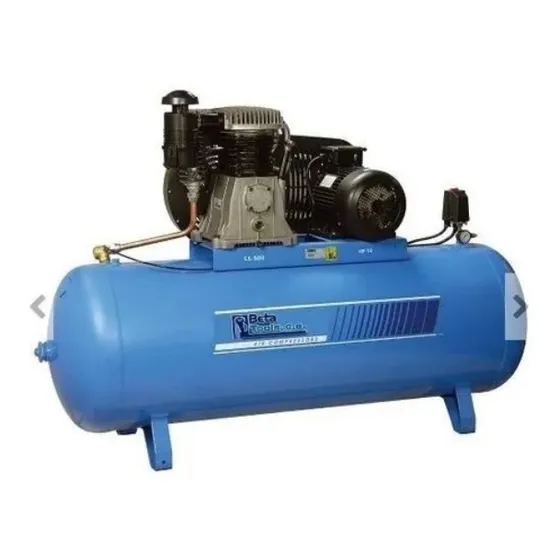 Compresor De Aire Marca Abac 4hp 200lts De Correa.