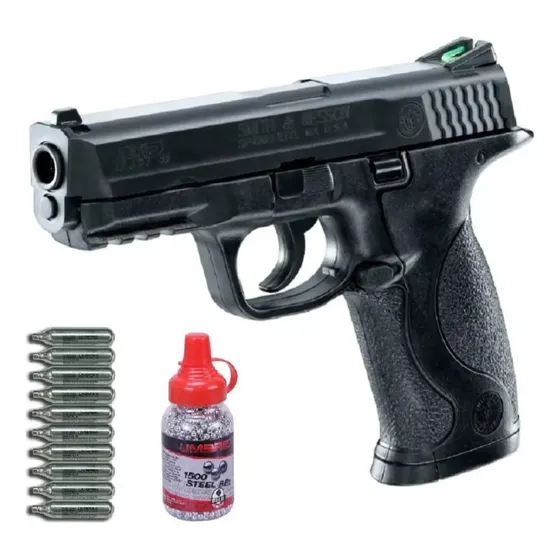 Pistola Aire Comprimido Smith & Wesson M&p40 + Kit Completo