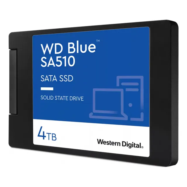 Ssd Interno Western Digital Blue Sa510 4tb Sata Iii Negro
