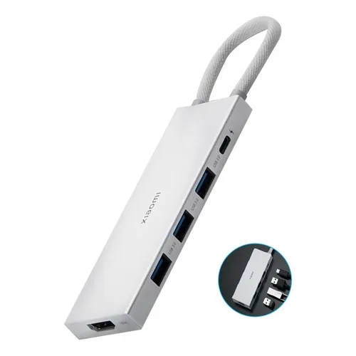 Hub Xiaomi Usb C 3.0 Docking Station 5 En 1 Streaming 4k