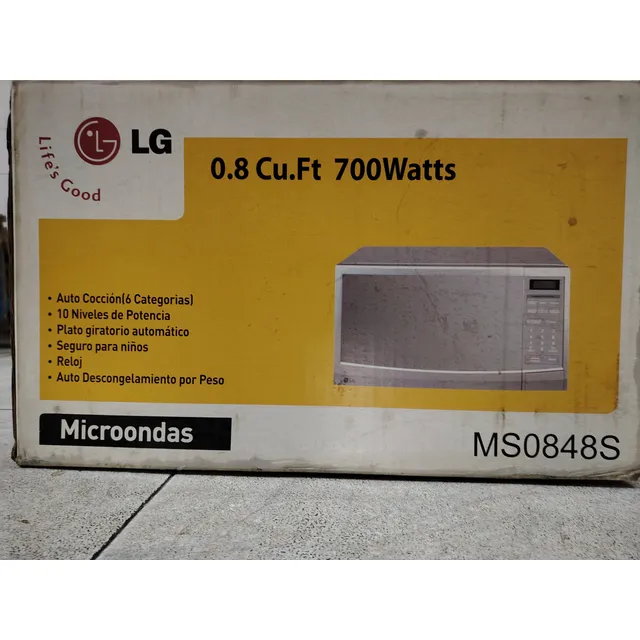 Microonda LG De 0.8 Pies Nueva