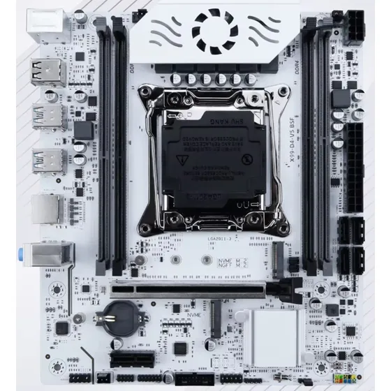 Kit Placa Mãe C/tpm E Processador Xeon E5 2680v4 16gb Ram Branco
