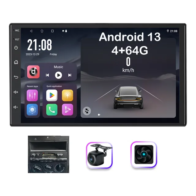 Estereo 4+64g 7 Pulgadas Para Vw Jetta A4 Clasico Passat B5