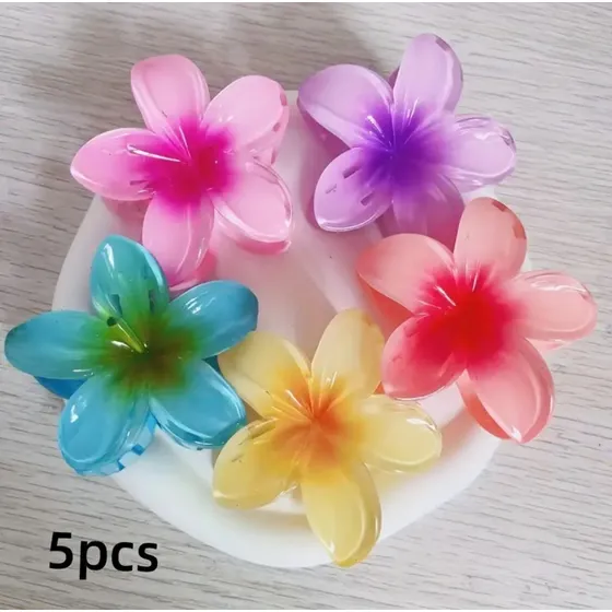 Pinzas De Flores Para El Cabello - Diario - Playa