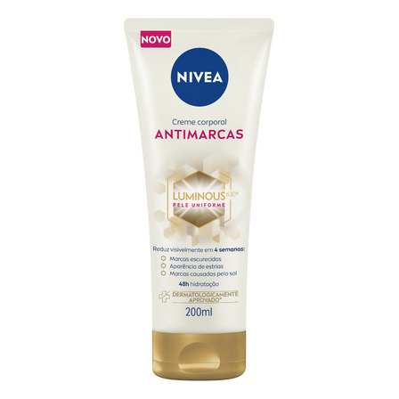 Nivea Luminous 630® Creme Corporal Antimarcas 200ml Nivea Luminous 630® Creme Corporal Antimarcas 200ml