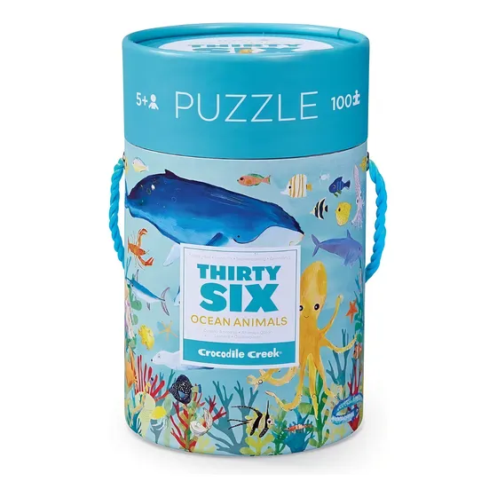Puzzle Ocean Animals 100 Piezas Derajin