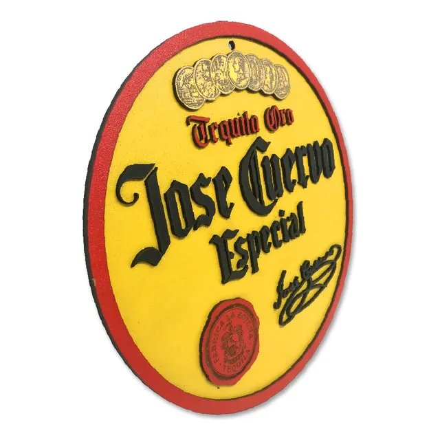 Placa Decorativa Bebida José Cuervo Tequila 3d Relevo P433