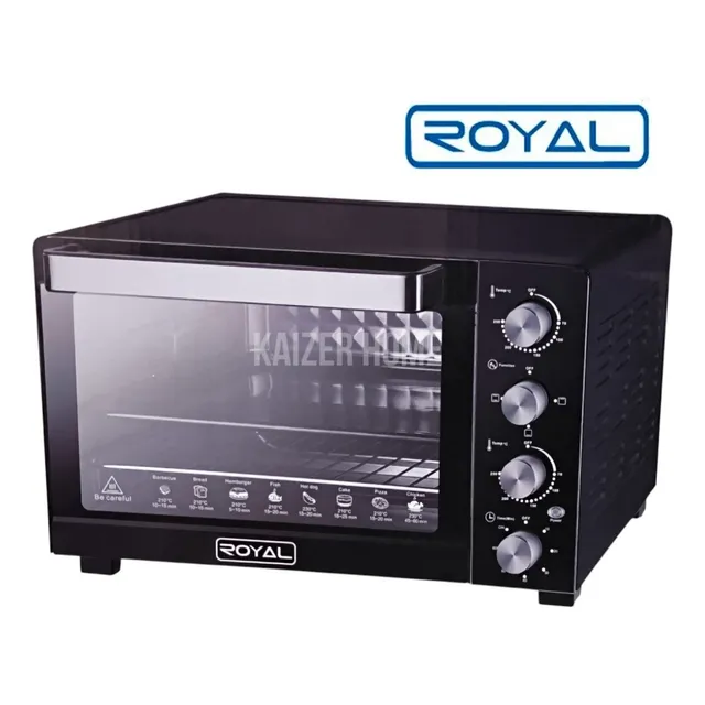 Horno Electrico Royal 30 Litros De Mesa 4 Anafes Acero