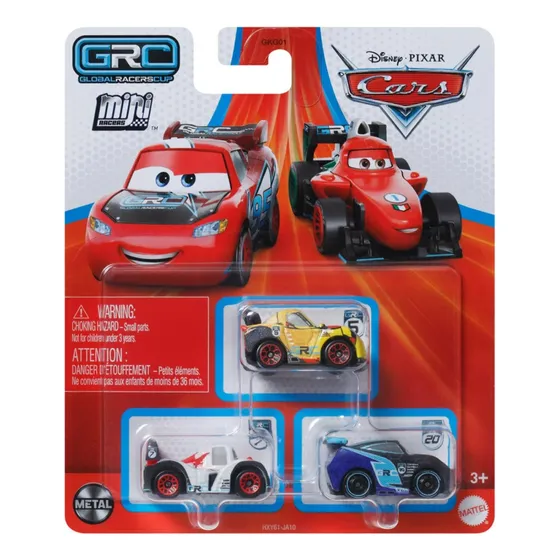 Disney Pixar Cars Shu Todoroki Miguel Camino Y Jackson Storm Multicolor