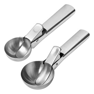 2 Unidades De Colher De Sorvete Ice, Colher De Frutas Multif 2 Unidades De Colher De Sorvete Ice, Colher De Frutas Multif
