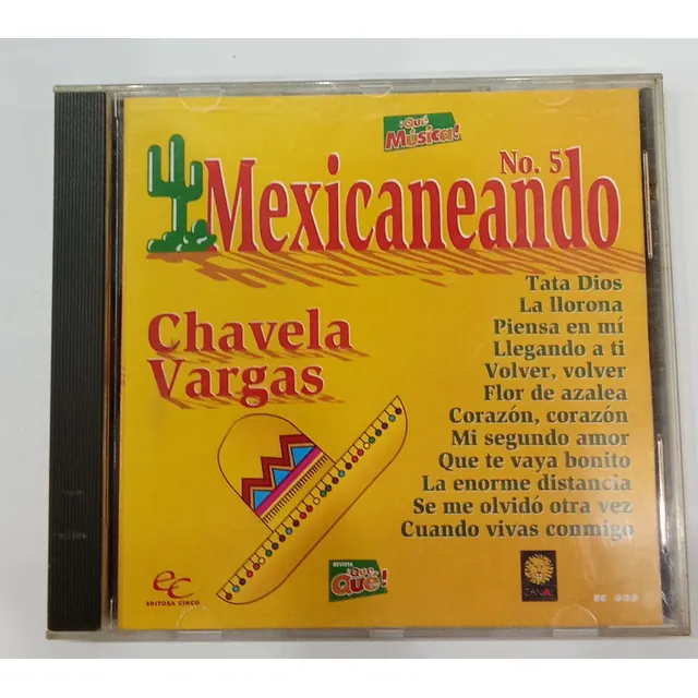 Mexicaneando N° 5. Cd Original Usado. Qqc. Zz.