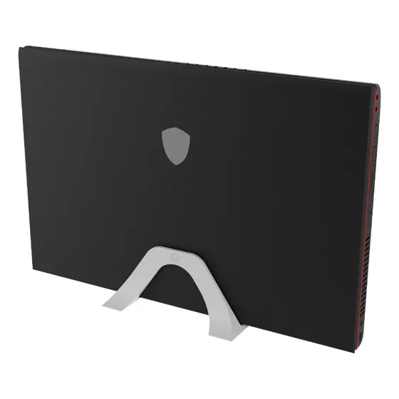 Suporte 30mm Compatível Com Notebook Fechado Vertical Mesa