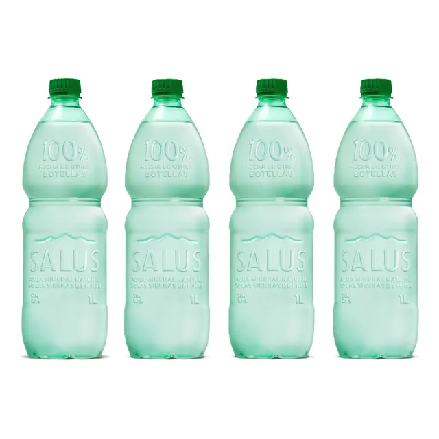 Agua Mineral Sin Gas Salus 1 L X 4 Un.