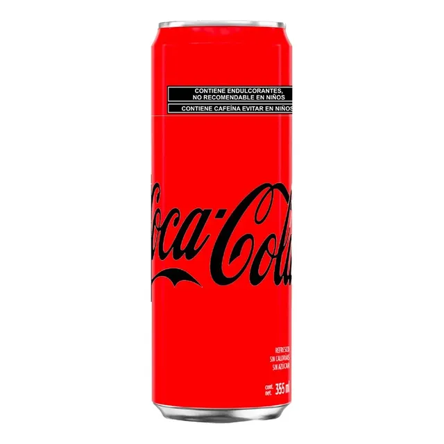  Refresco Coca Cola Sin Azúcar 6 Latas De 355 Ml C/u