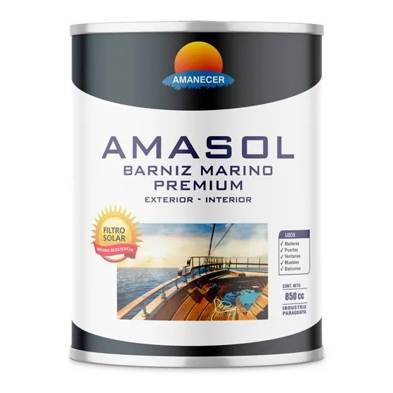 Amasol Barniz Marino Premium Mate 0,85 L  | Amanecer