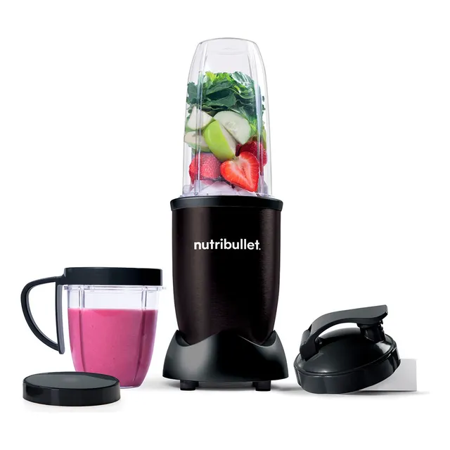 Nutribullet 900w Procesador De Alimentos Negro 7 Pcs