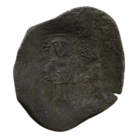 Moeda Concava Bizantina - Imperador Isaac Ii (1185 - 1195)