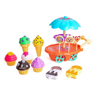 Juego De Helados Carro Carrito Heladeria Juguete Roles Niños Juego De Helados Carro Carrito Heladeria Juguete Roles Niños