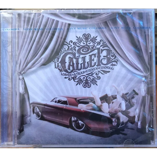 Cd - Calle 13 / Los De Atrás Vienen Conmigo. Album
