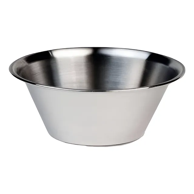 Salsera Ramekin Molde Acero Inox 1.5 Oz Restaurante Menaje