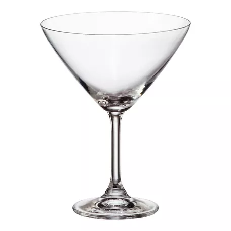 6 Copas Martini De Cristal De Bohemia Trago Coctel Vodka 