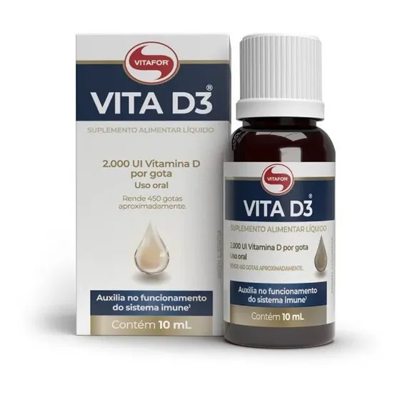Vita D3 2000ui 10ml - Vitafor