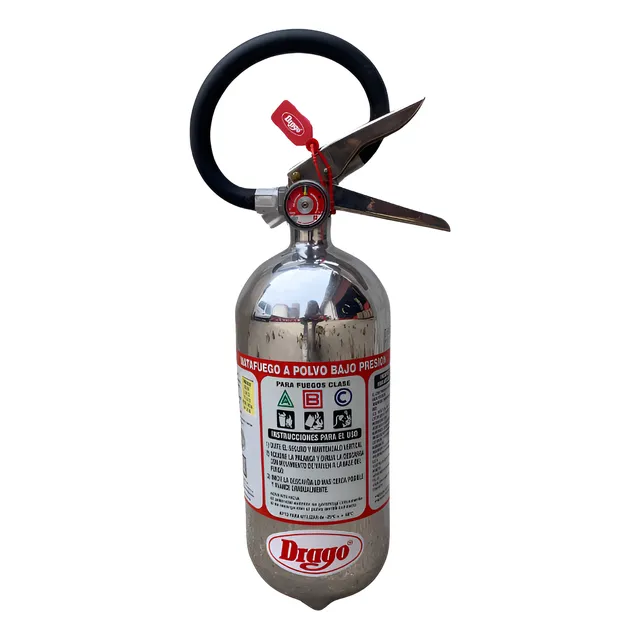 Matafuego Extintor Drago Polvo Químico Abc 2,5 Kg Pulido