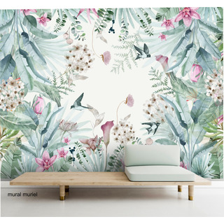 Vinilos Murales Empapelados Plantas Tropical Flamenco Varios Vinilos Murales Empapelados Plantas Tropical Flamenco Varios