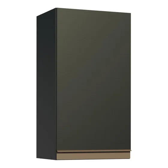 Alacena Gabinete Superior Cocina Madesa Reims 35cm Nn 01 Color Negro