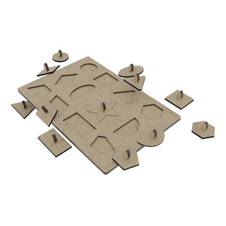 Rompecabezas Figuras Geometricas, Material Didáctico Art3971 Rompecabezas Figuras Geometricas, Material Didáctico Art3971